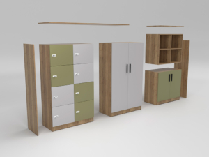 Office Furniture Locker Unit