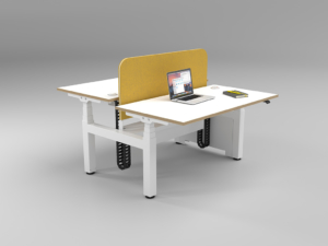 sit stand desks height adjustable open plan office furniture
