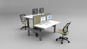 Sit-stand-standing-desk-workstation-height-adjustable