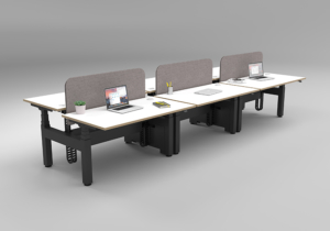 ergonomic-sit-stand-riser-tabletop-workstation-black
