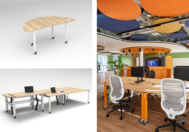 bespoke office furniture custom made desk table